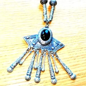 Unique Silver Pendant Necklace
